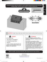 NAPOLEON BILEX605 User manual