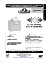 NAPOLEON BISB245 Owner's manual