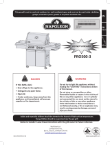 NAPOLEON PRO500RSIBPSS-3 User manual