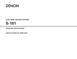 Denon S-101 User manual