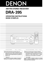 Denon RC-8000 User manual