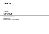 Denon DP-300F Owner's manual