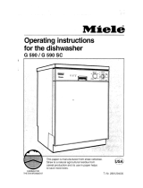 Miele G590 Owner's manual
