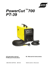 ESAB PowerCut 700 PT-39 User manual
