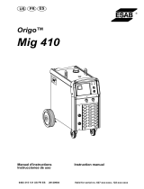 ESAB Mig 410 Origo™ User manual