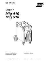 ESAB Mig 410 User manual