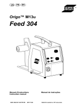ESAB Feed 304 M13u, Origo™Feed 304 M13u User manual