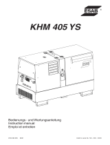 ESAB KHM 405 YS User manual