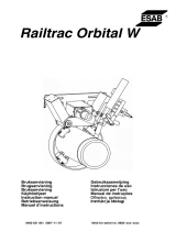 ESAB Railtrac Orbital W User manual