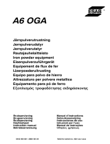 ESAB A6 OGA User manual