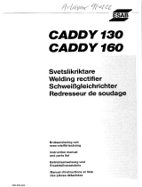 ESAB Caddy 160 User manual