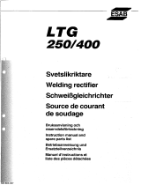 ESAB LTG 250 User manual