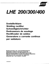 ESAB LHE 400 User manual