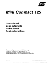 ESAB Mini Compact User manual
