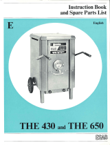 ESAB THE 430 User manual