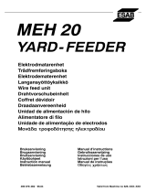 ESAB MEH 20 Yard feeder User manual