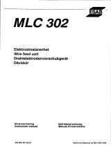 ESAB MLC 302 User manual