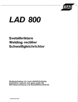 ESAB LAD 800 User manual