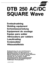 ESAB DTB 250 AC/DC Square wave User manual
