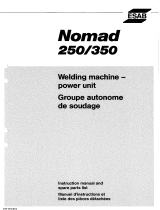 ESAB Nomad 250, Nomad 350 User manual