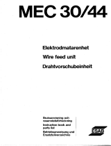 ESAB MEC 44 User manual