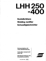 ESAB LHH 250, LHH 400 User manual