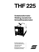 ESAB THF 225 User manual