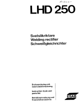 ESAB LHD 250 User manual