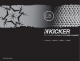 Kicker DS12L5 User manual