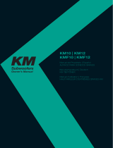 Kicker 2018 KM Subwoofer Owner's manual
