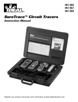 Ideal SureTrace™ 955 Circuit Tracer Open/Closed Operating instructions