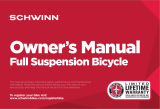 Schwinn Bicycles Full Suspension Bicycle Owner's manual