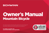 Schwinn Bicycles Mountain Bicycle Owner's manual