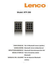 Lenco BTP-200 User manual
