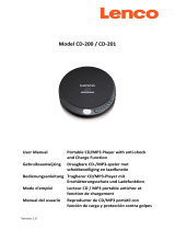 Lenco CD-200 User manual