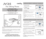 Clarity JV35 Quick start guide