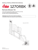 Valor 1270RBK - Remote Blower Kit Owner's manual
