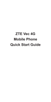 ZTE BLADE Vec 4G User manual