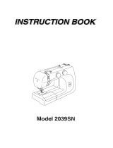 JANOME 2039SN Owner's manual