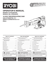 Ryobi P514 Owner's manual