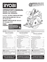 Ryobi P555KN Owner's manual
