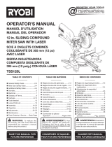 Ryobi TSS120L Owner's manual