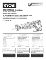Ryobi P517 Owner's manual
