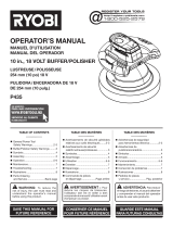 Ryobi P435 Owner's manual