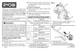 Ryobi P4002 Owner's manual