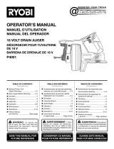 Ryobi P4001 Owner's manual