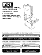 Ryobi BS904G Owner's manual