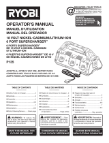 Ryobi P135 Owner's manual