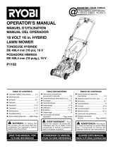 Ryobi P1102 Owner's manual