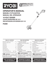 Ryobi P2300A Owner's manual